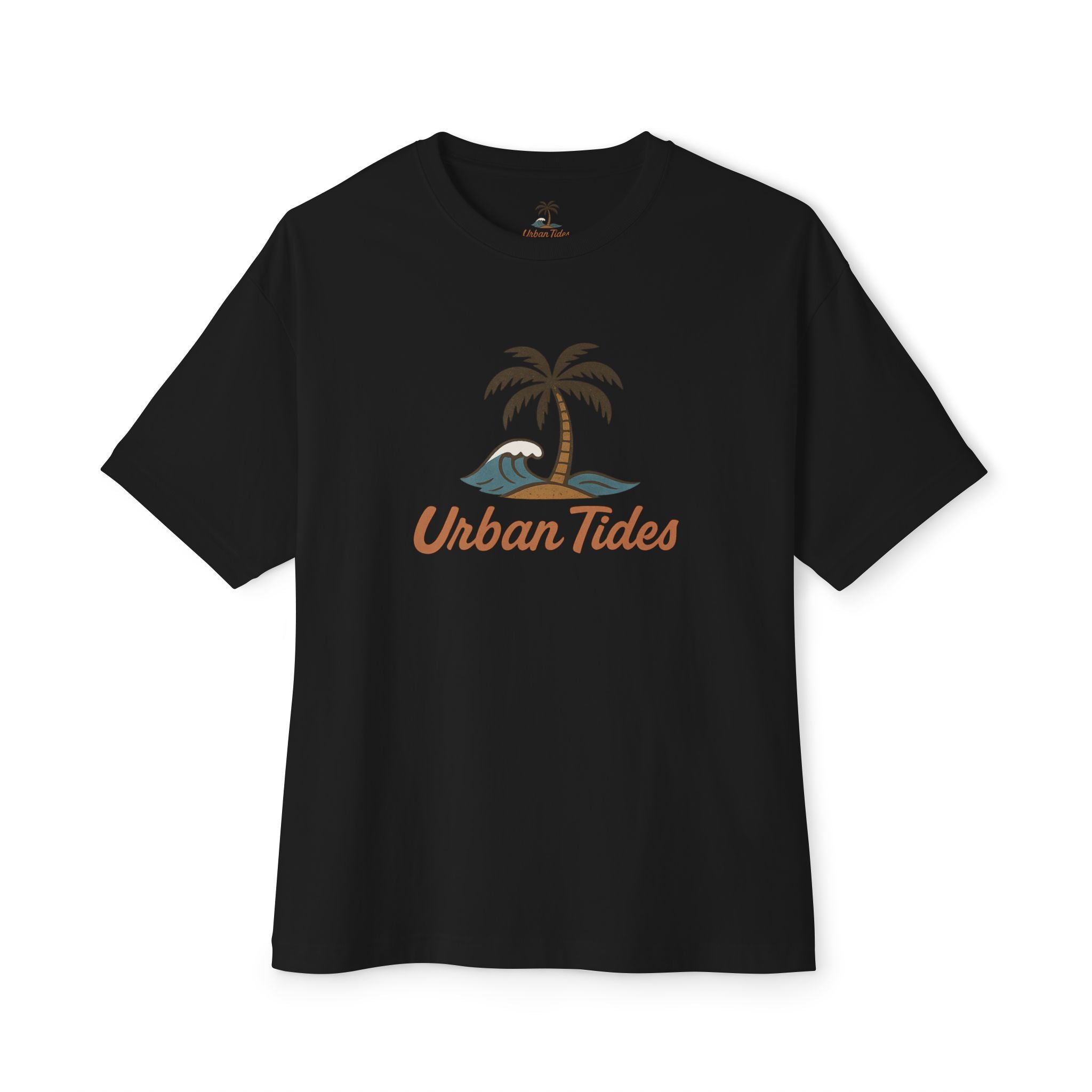 Urban Tides Oversized Tee - Beach Vibes, Summer Casual Wear, Unisex Graphic T-Shirt, Vacation Styles, Gift for Nature Lovers