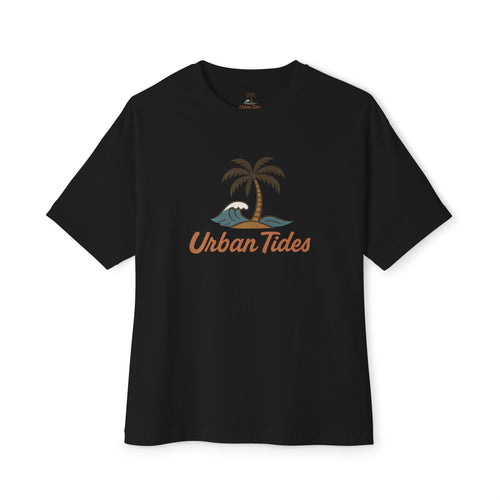 Urban Tides Oversized Tee - Beach Vibes, Summer Casual Wear, Unisex Graphic T-Shirt, Vacation Styles, Gift for Nature Lovers