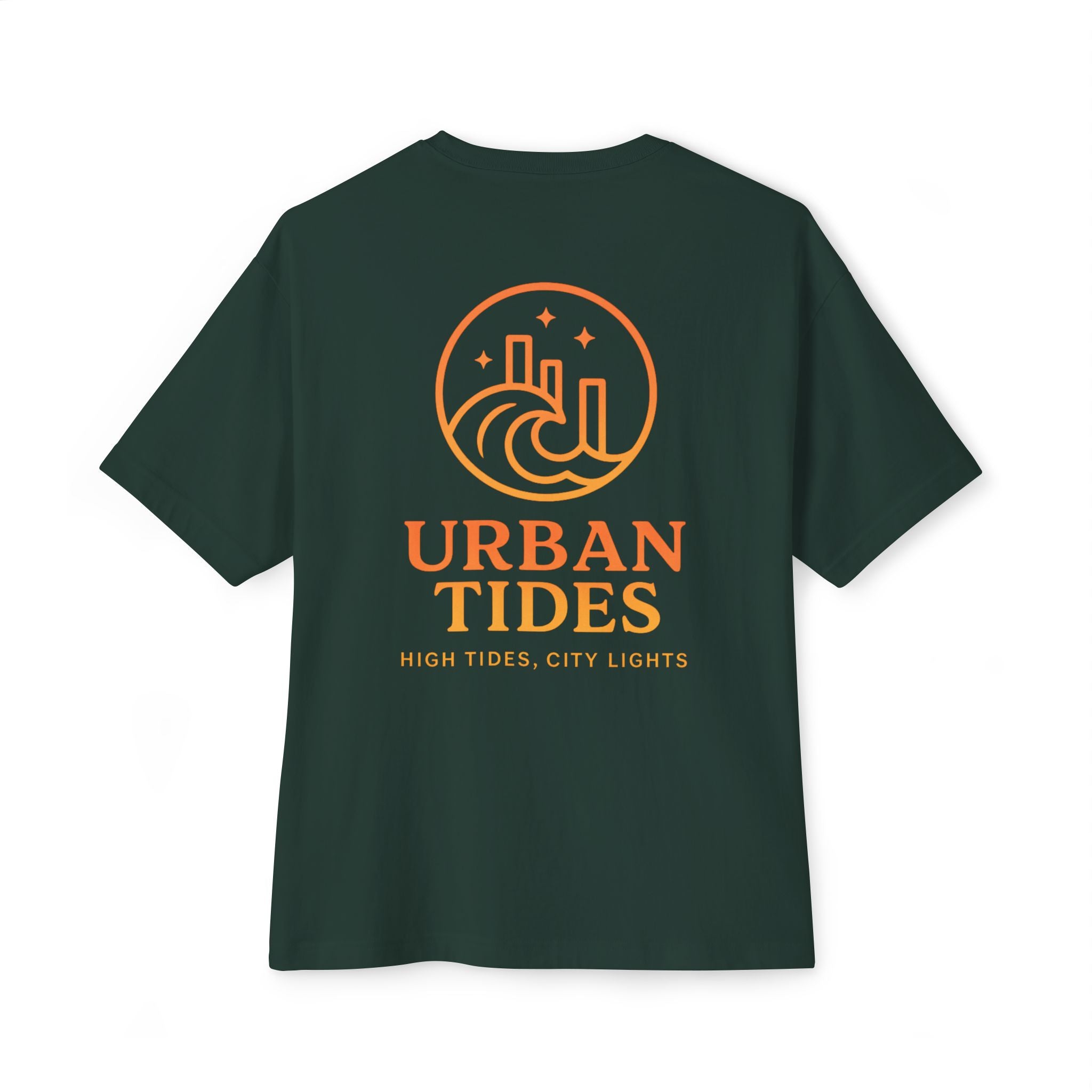 Urban Tides Unisex Oversized Boxy Tee - Casual Streetwear, Summer Vibes, Gifts for Him/Her, Trendy Graphic Tee, Stylish Everyday Wear