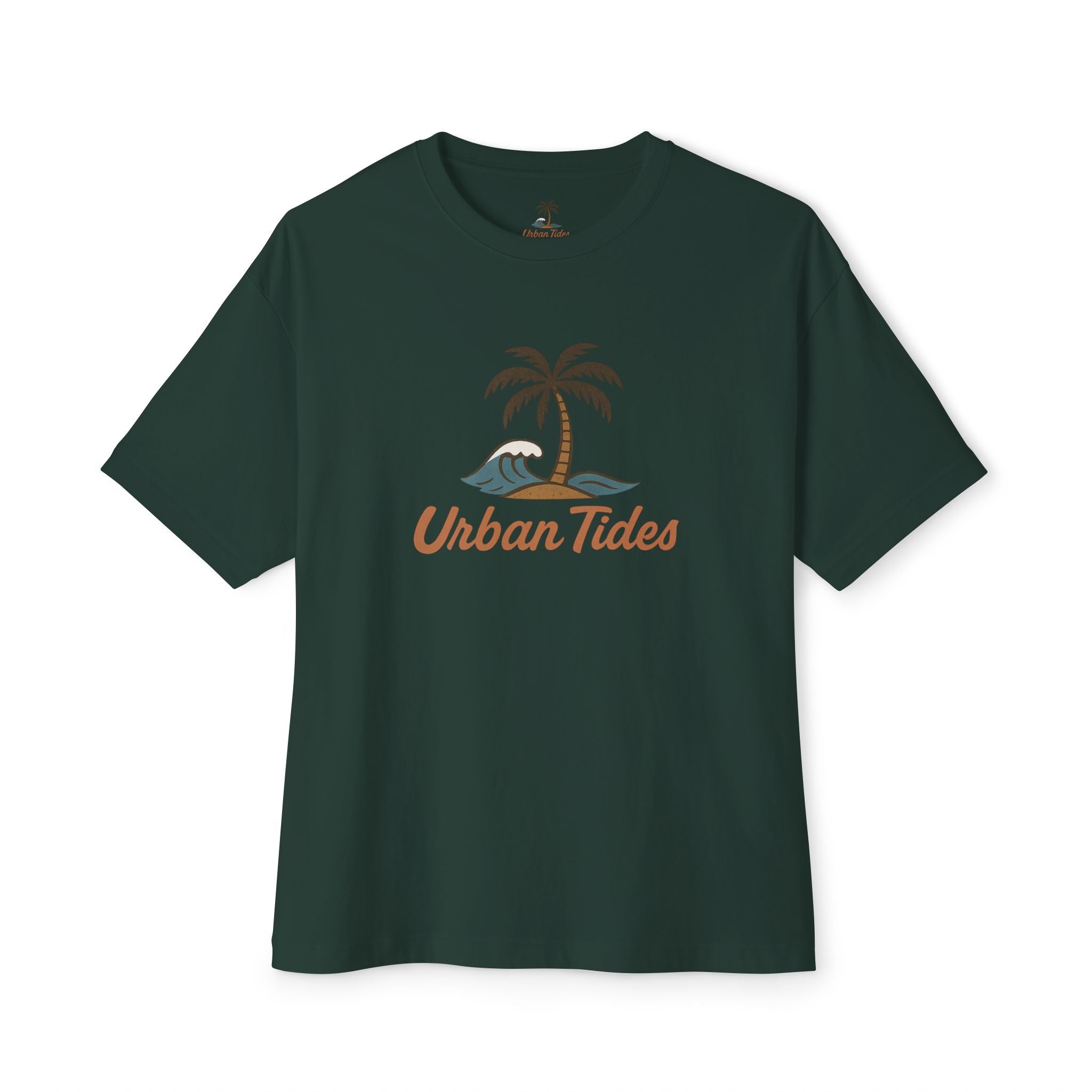 Urban Tides Oversized Tee - Beach Vibes, Summer Casual Wear, Unisex Graphic T-Shirt, Vacation Styles, Gift for Nature Lovers
