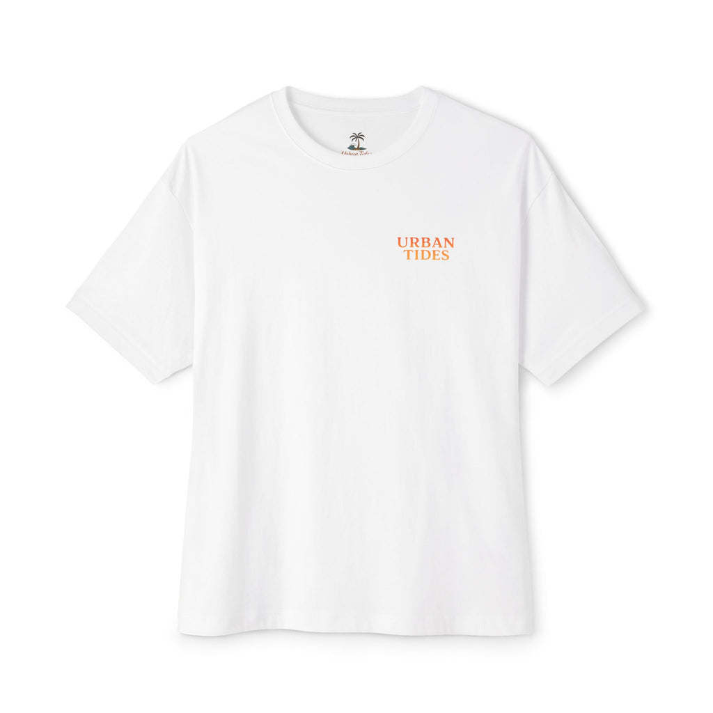 Urban Tides Unisex Oversized Boxy Tee - Casual Streetwear, Summer Vibes, Gifts for Him/Her, Trendy Graphic Tee, Stylish Everyday Wear