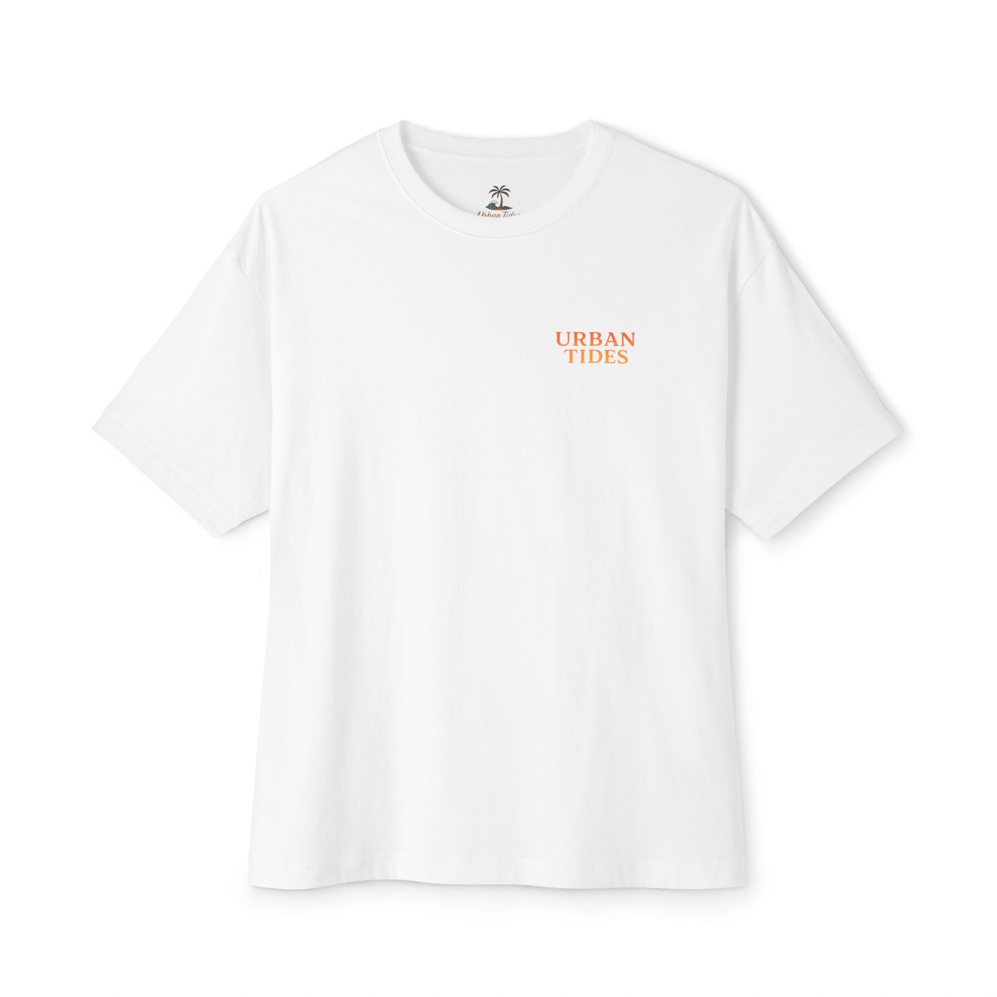 Urban Tides Unisex Oversized Boxy Tee - Casual Streetwear, Summer Vibes, Gifts for Him/Her, Trendy Graphic Tee, Stylish Everyday Wear
