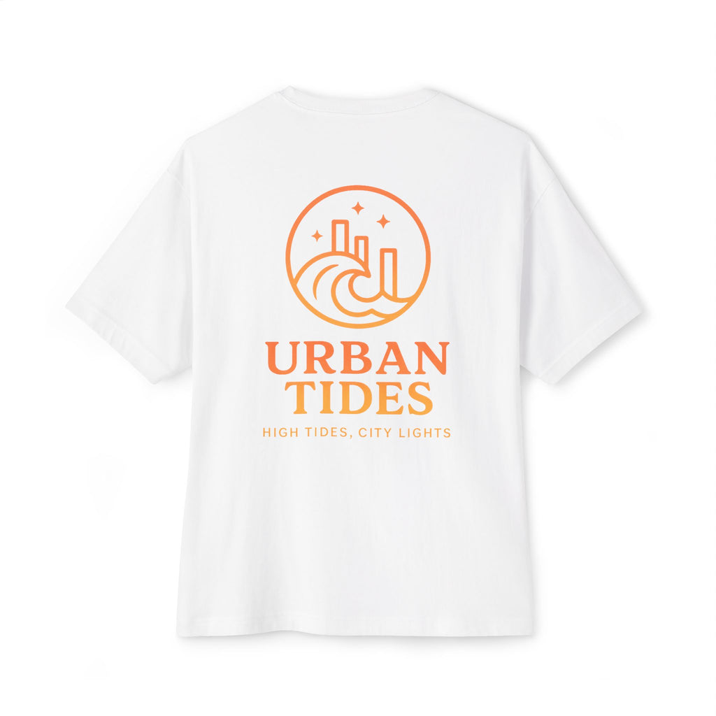 Urban Tides Unisex Oversized Boxy Tee - Casual Streetwear, Summer Vibes, Gifts for Him/Her, Trendy Graphic Tee, Stylish Everyday Wear