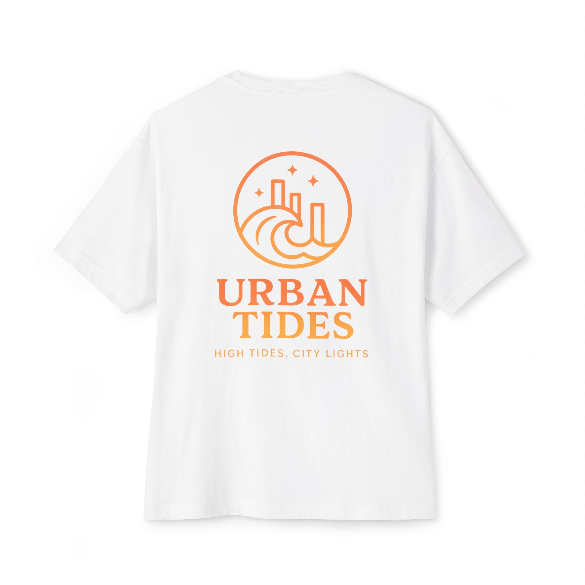 Urban Tides Unisex Oversized Boxy Tee - Casual Streetwear, Summer Vibes, Gifts for Him/Her, Trendy Graphic Tee, Stylish Everyday Wear