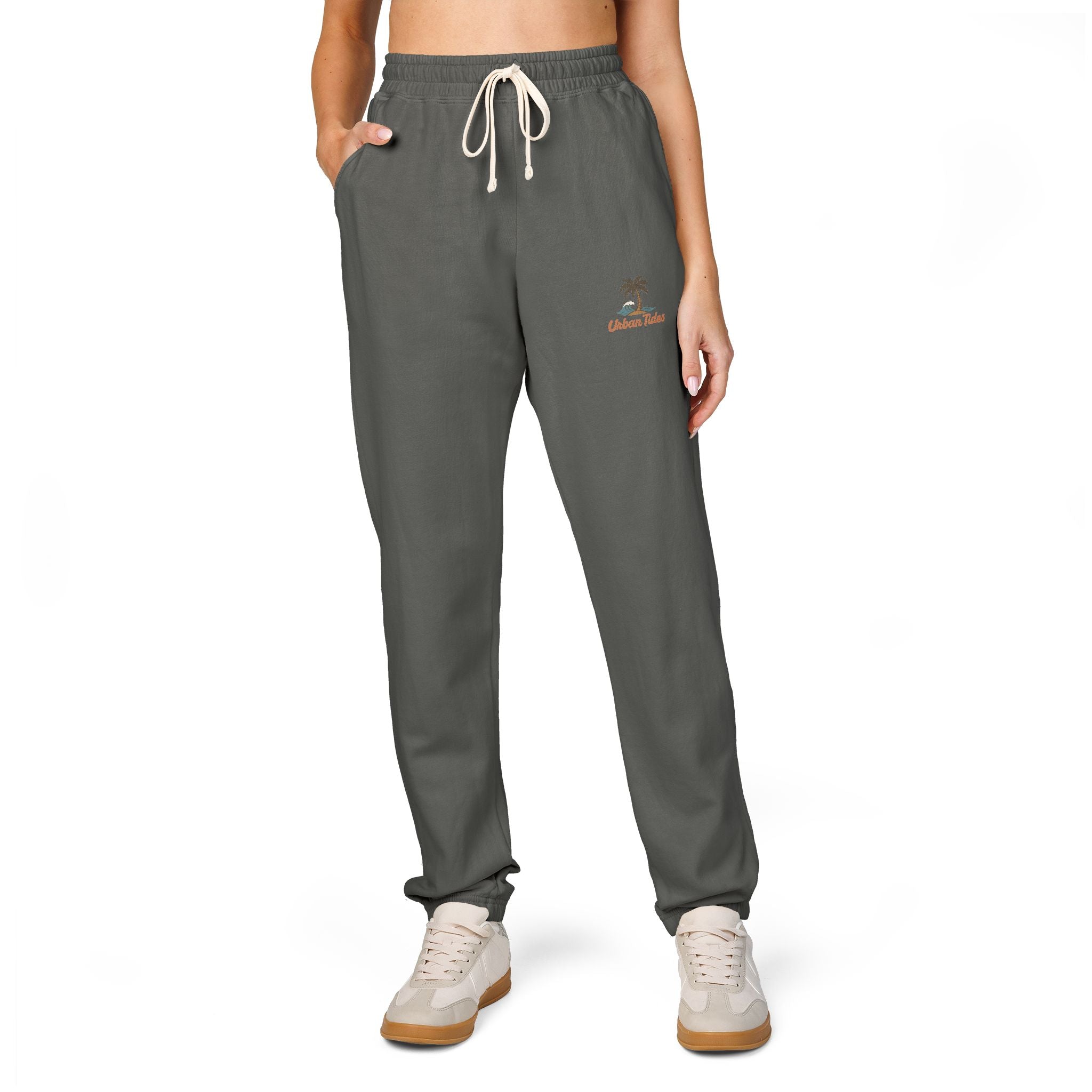 Urban Tides Cozy Unisex Fleece Sweatpants - Perfect for Lounging, Casual Wear, or Gifts, Relaxation, Home, Travel